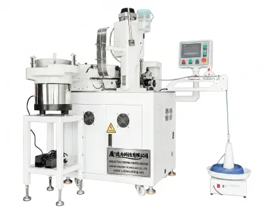 Máquina Automática de Inserción, Torsión y Estañado de Manguitos WPM-018HS - Máquina Automática de Crimpado de Terminales