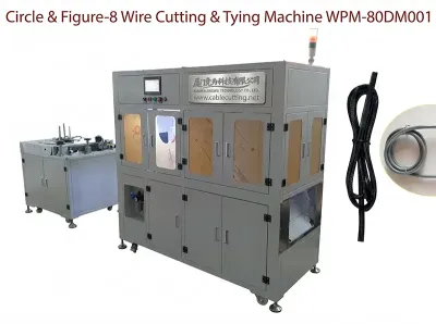 Máquina Automática de Corte, Bobinado y Atado para Cables WPM-80DM001
