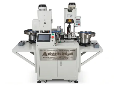 Máquina Automática de Engarce de Terminales Aislados WPM-R8B - Máquina Automática de Crimpado de Terminales