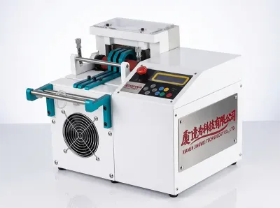 Cortadora Automática de Manguitos para Goma, Plástico, Tubos y Correas WPM-100