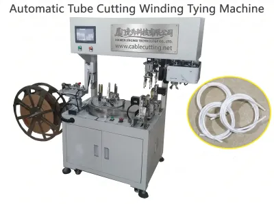 Máquina Automática de Corte, Bobinado y Atado de Tubos WPM-02L