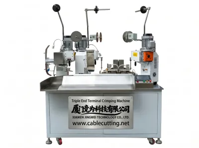 Máquina Automática de Engarce Triple Terminales WPM-189
