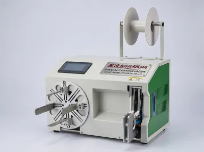 Máquina Automática Bobinadora y Atadora de Cables 50-200mm WPM-212