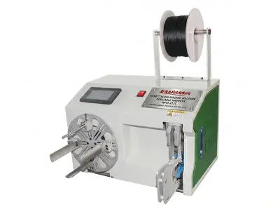 Máquina Bobinadora y Atadora de Cables Semiautomática WPM-212C