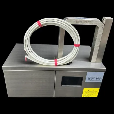 Máquina de Flejado de Bobina de Cable con Cinta Plástica OPP JW-1216 Thumb