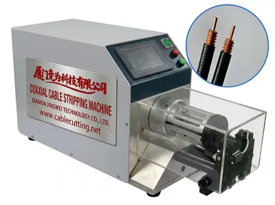 Peladora Semiautomática de Cable Coaxial de Precisión WPM-8608