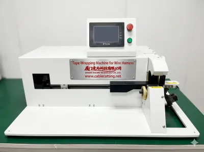 Máquina Envolvedora de Cinta Automática para Mazos de Cables WPM-302
