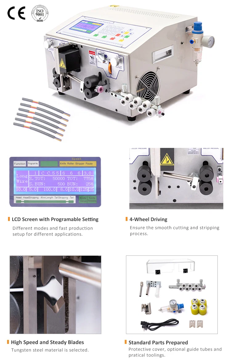 Sheathed wires stripping and cutting machine, Round Wire Stripping Machine, Cutting And Stripping Machine, Cable Strip Product Máquina peladora y cortadora de alambres revestidos, Máquina peladora de alambre redondo, Máquina cortadora y peladora, Producto de tira de cable