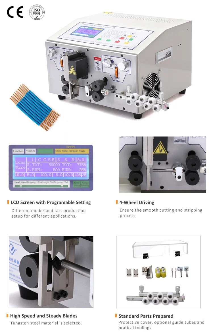 Cable stripping machine, Wire Cutting Machine, Automatic Stripping Machine Máquina peladora de cables, Máquina cortadora de alambre, Máquina peladora automática
