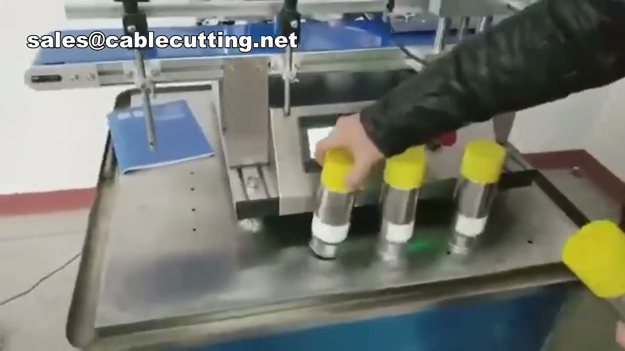 Etiquetadora Automática de Mesa para Frascos y Latas Redondas, Máquina Etiquetadora de Botellas Pequeñas, Totalmente Automática