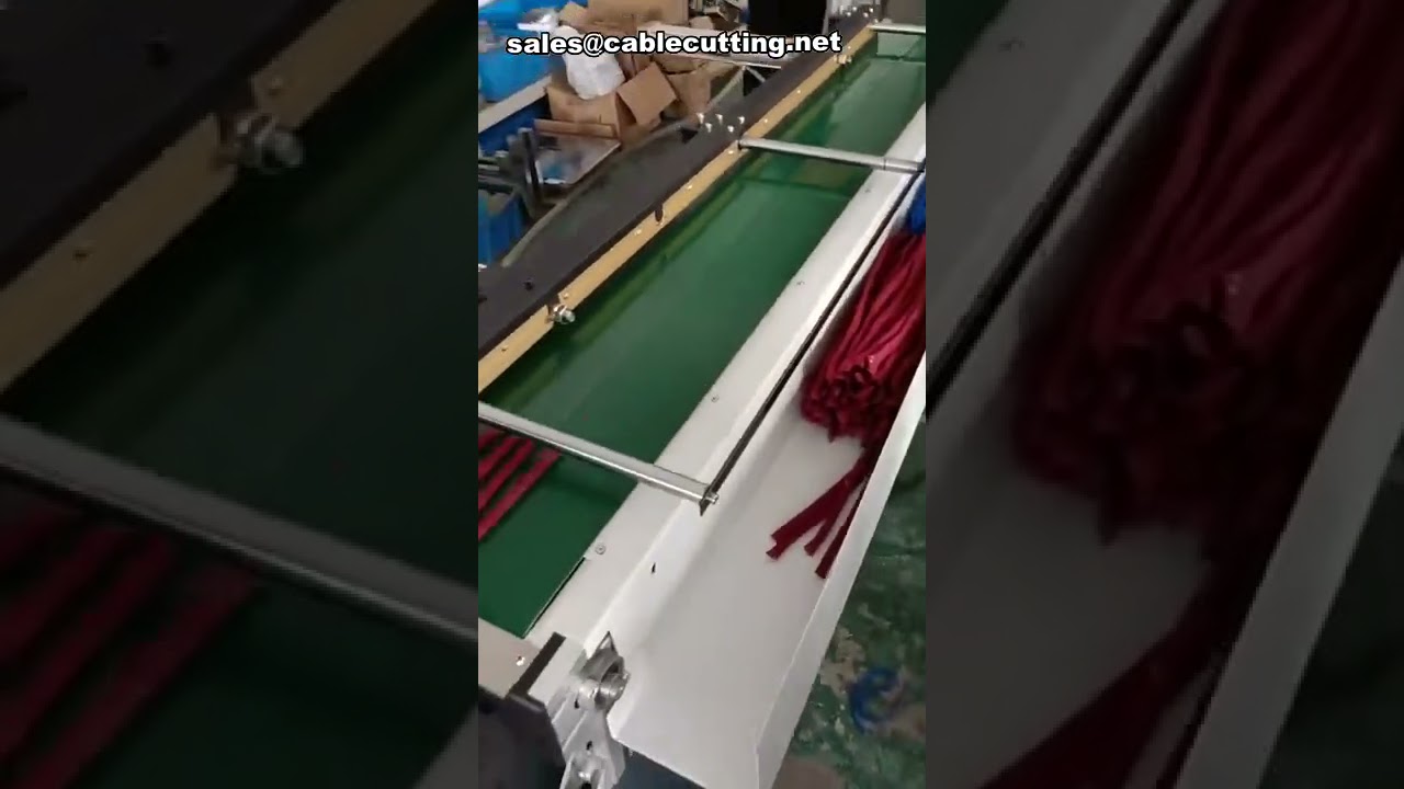 Ultrasonic Rope and Tape Cutting Machine for Industrial Automation