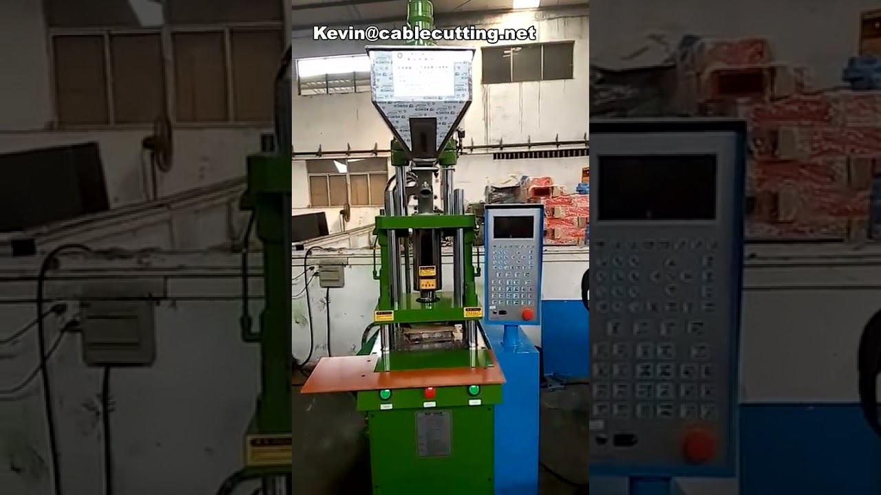 Small Business Vertical Plastic Injection Molding Machine 35-Tons