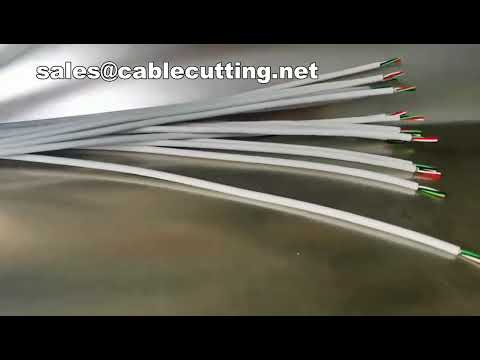 Máquina de Corte de Alambre de Alta Velocidad: Hasta 5 Cables Simultáneamente, Diámetro Exterior Menor a 4.0mm