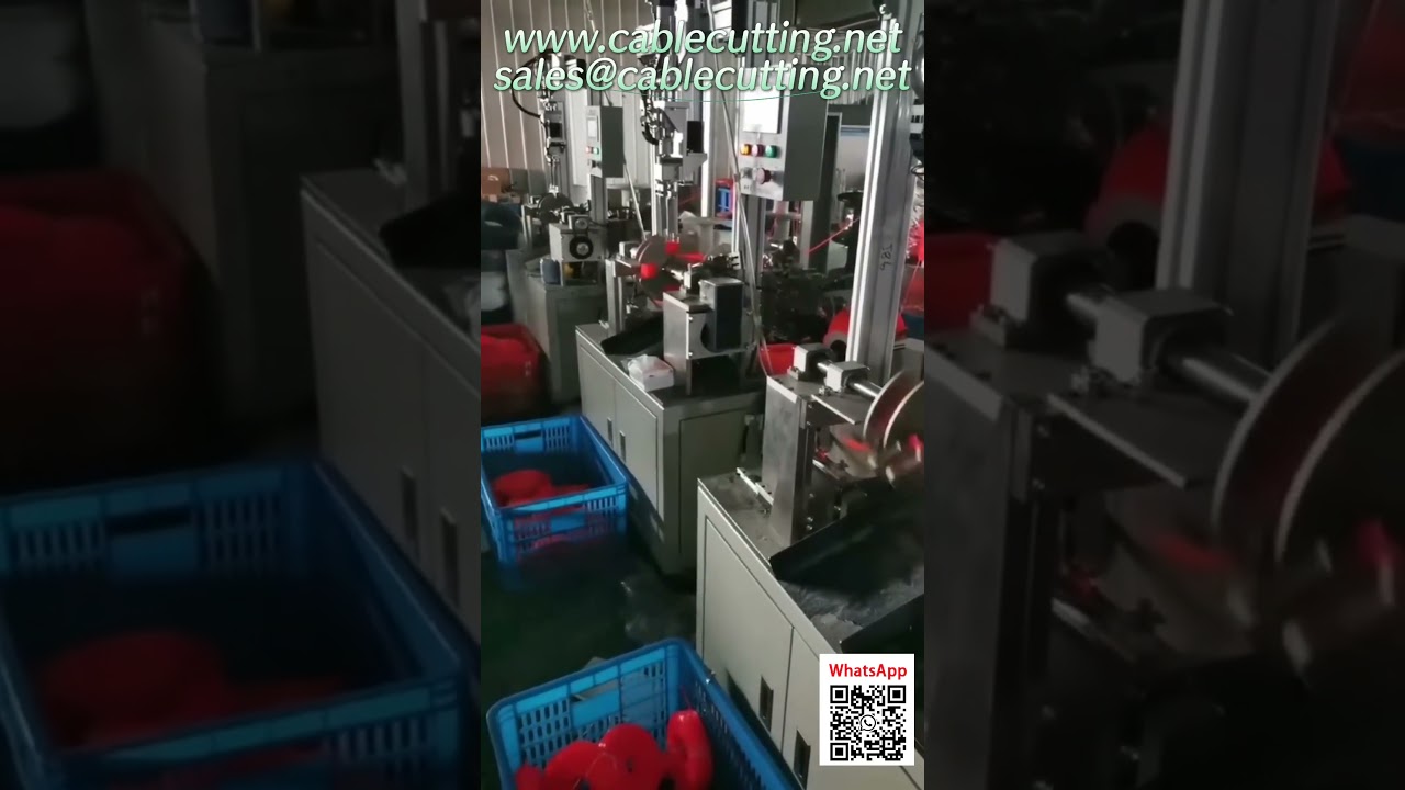 Máquina Automática de Bobinado y Atado para Carretes de Hilo de Cortacésped