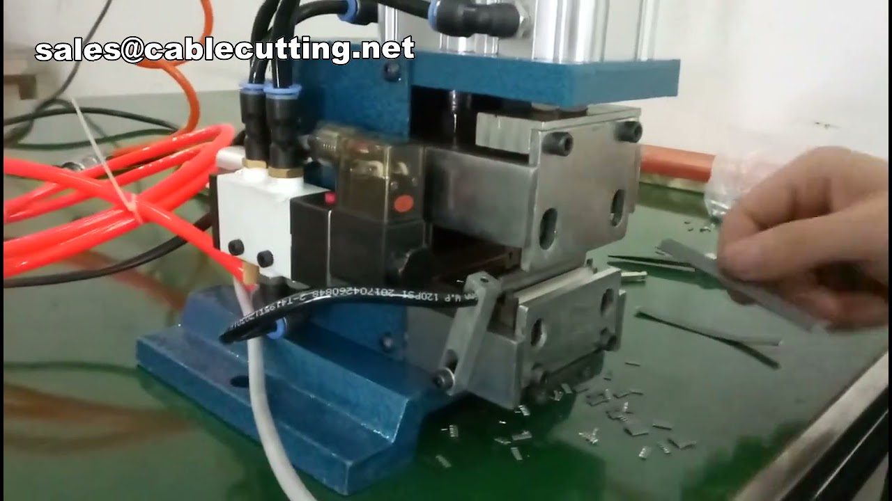 Máquina pelacables automática de precisión para procesamiento eficiente