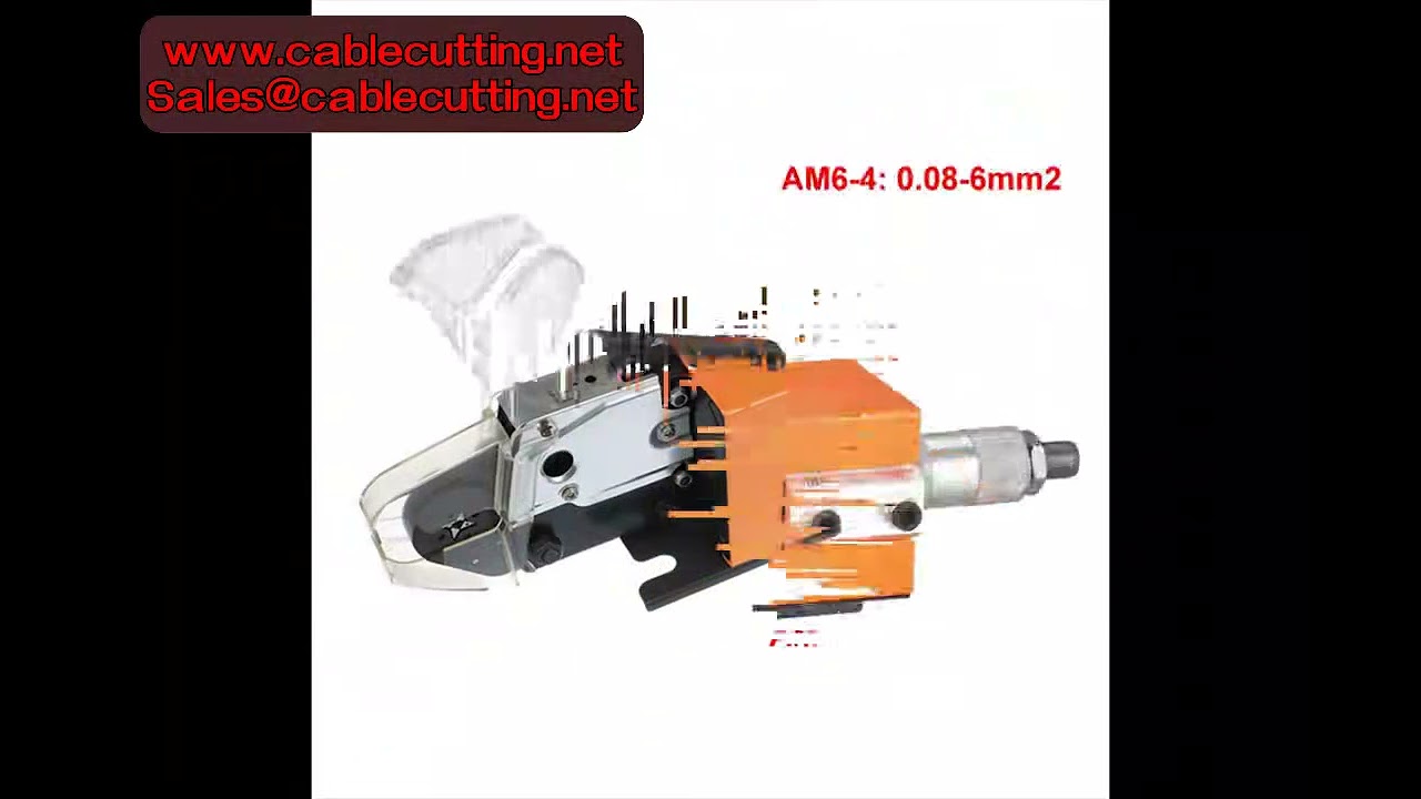 AM-6 Pneumatic Crimp Machine for 0.08-6 mm² Square Type Flexible Connections