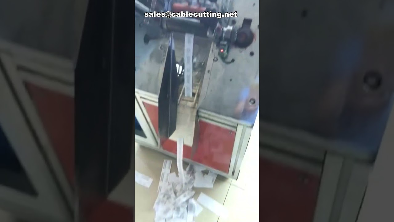 Máquina Cortadora Automática de Cinta y Cinta de Poliéster para Empaque Industrial