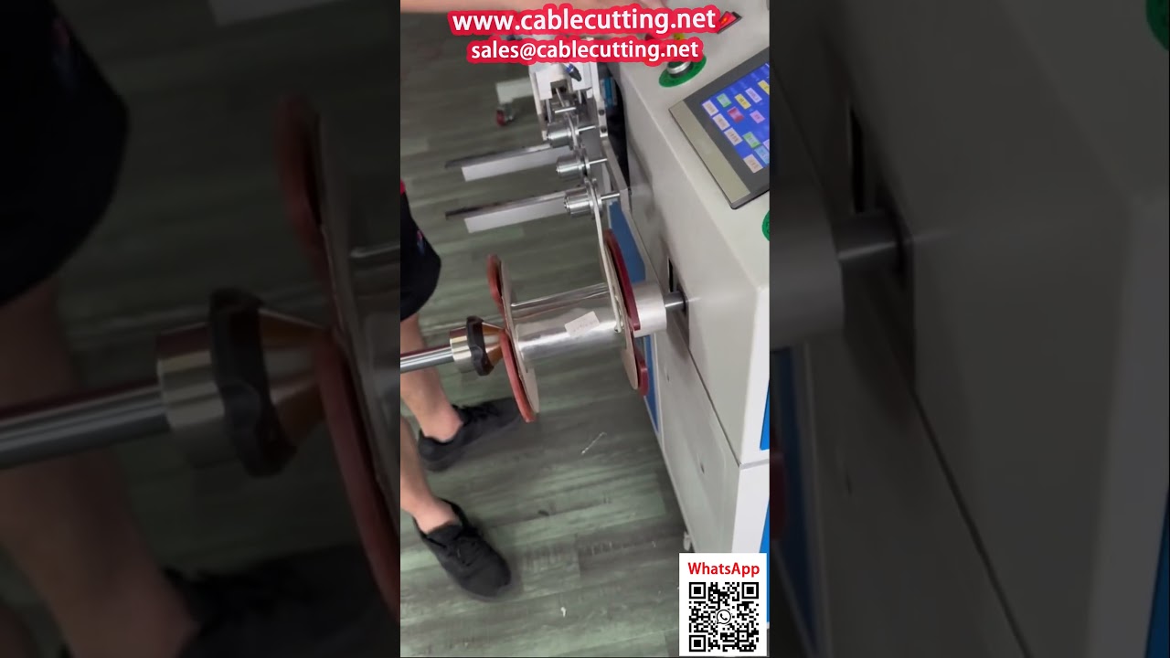 Equipo Automático de Bobinado y Enrollado de Alambres