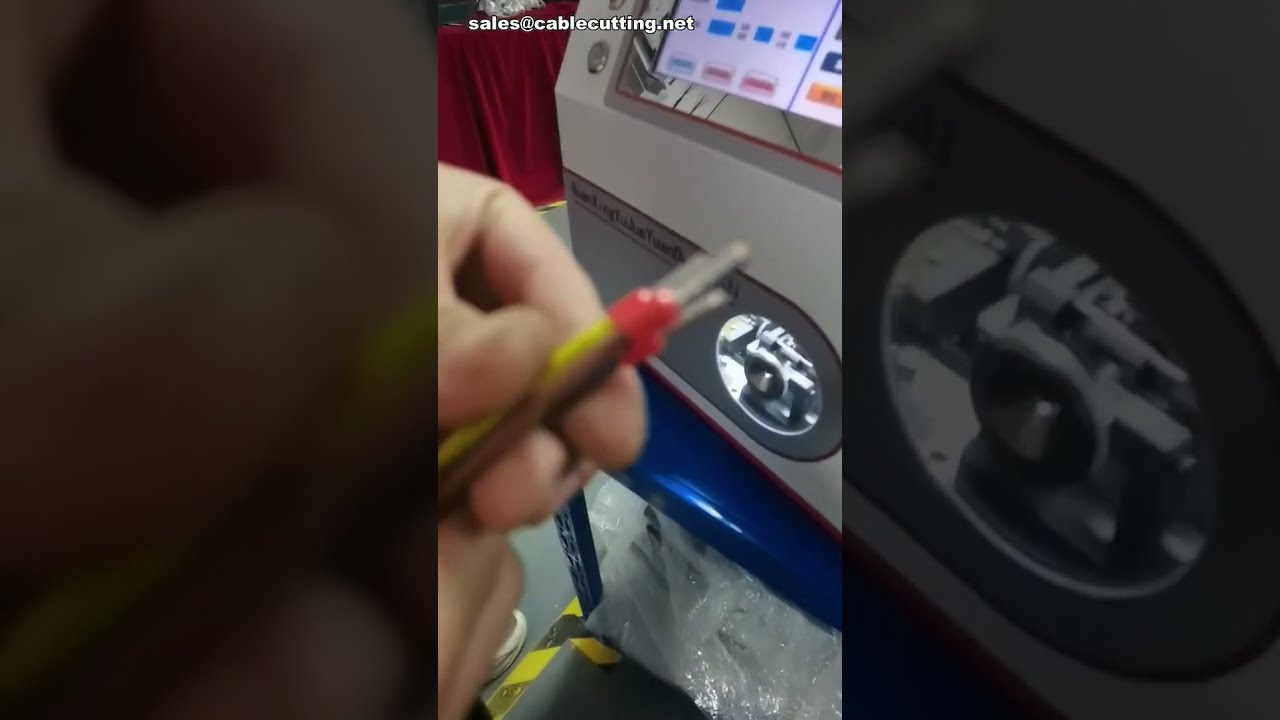 Máquina de crimpado para terminales preaislados de tubo | Demostración de crimpado de cable de 4mm², compatible con 0.5-4mm² #fábrica