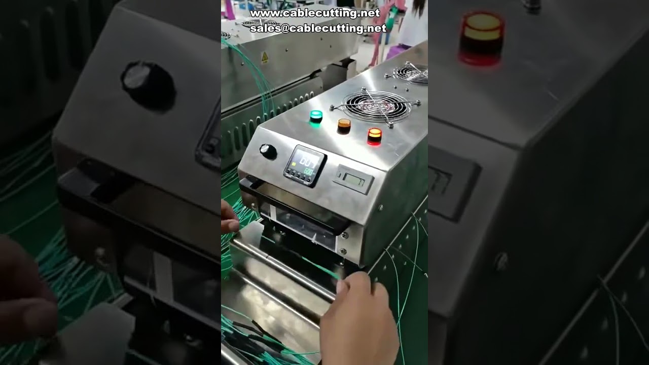 Máquina termorretráctil tipo oruga para calentar tubos | Equipo de revestimiento de cables y alambres