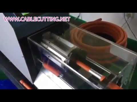 Máquina Peladora de Cable Coaxial Semiautomática - Alta Precisión para Automatización Industrial
