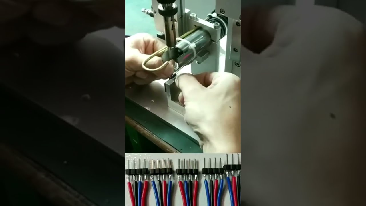 Máquina de Soldadura Semiautomática: Funciones Clave para Fábricas #máquina #peladoraCables #fábrica