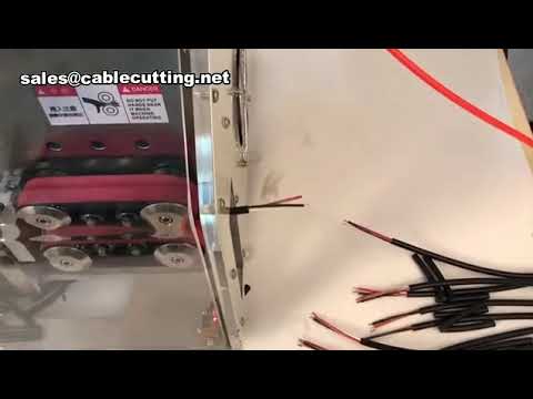 Máquina peladora y cortadora de cables con cubierta para hasta 5 conductores | Precio económico