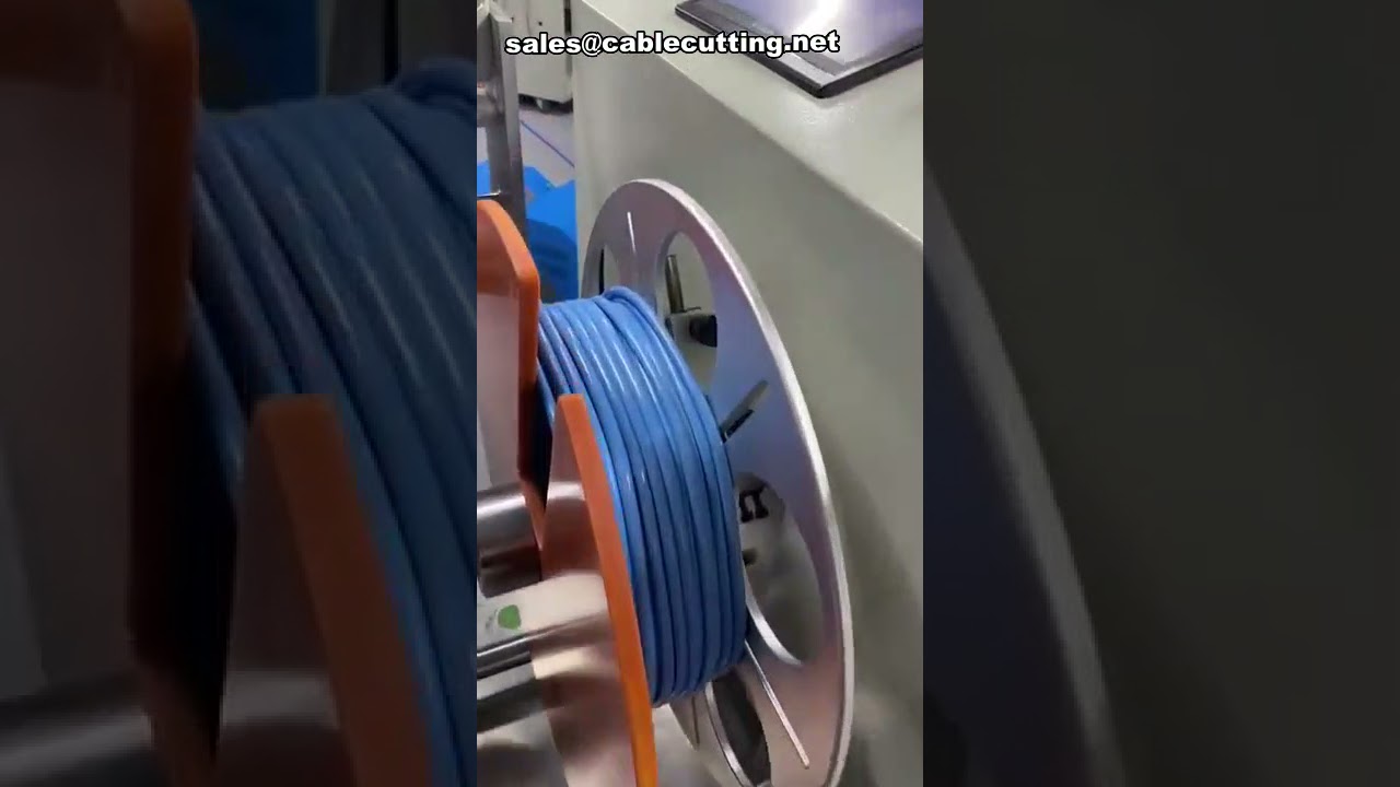 Máquina bobinadora de alambre de dos líneas paralelas: Medición, corte y bobinado automático de cables