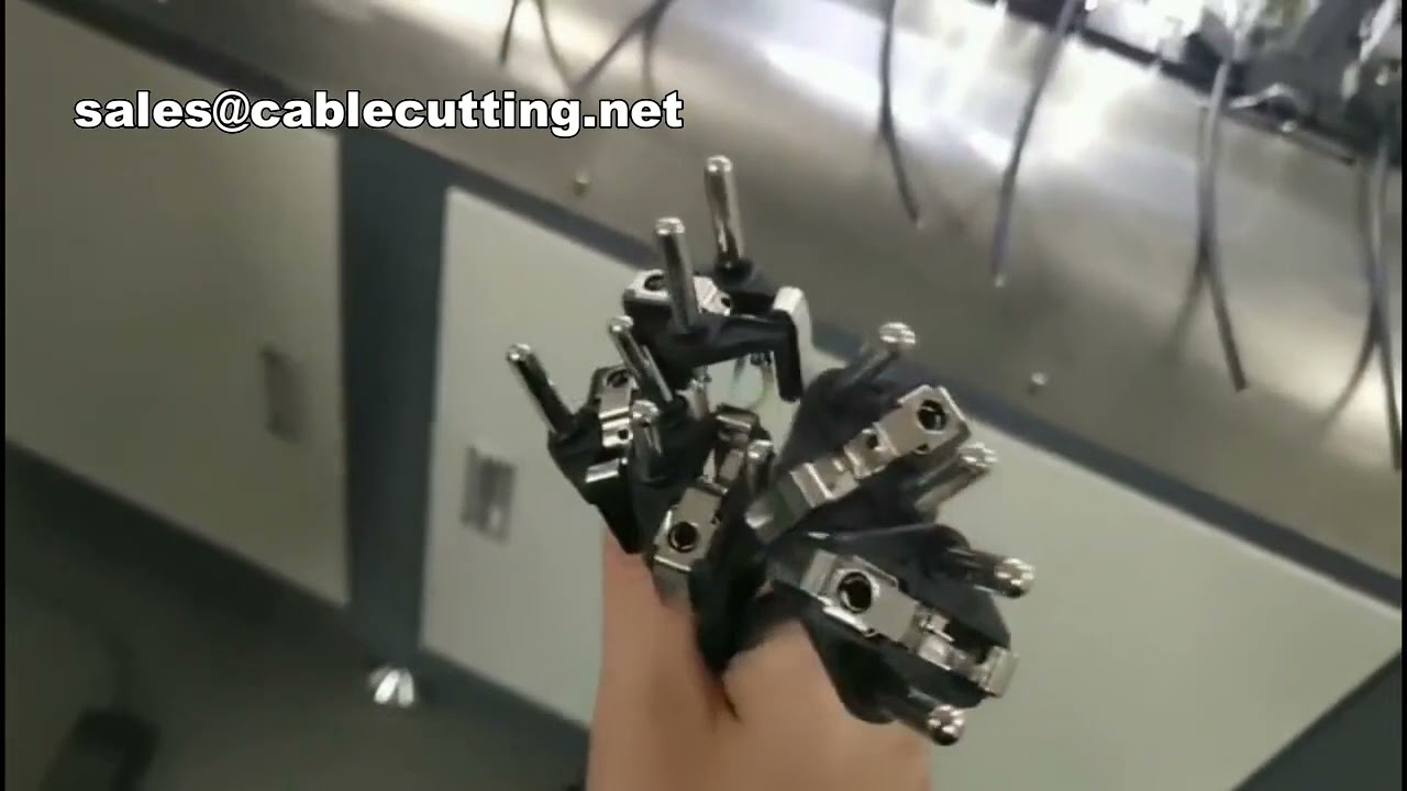 Configuración de máquina de crimpado e inserción de clavijas