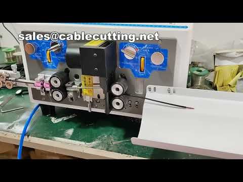 Máquina Automática de Corte y Pelado de Cables Interior y Exterior