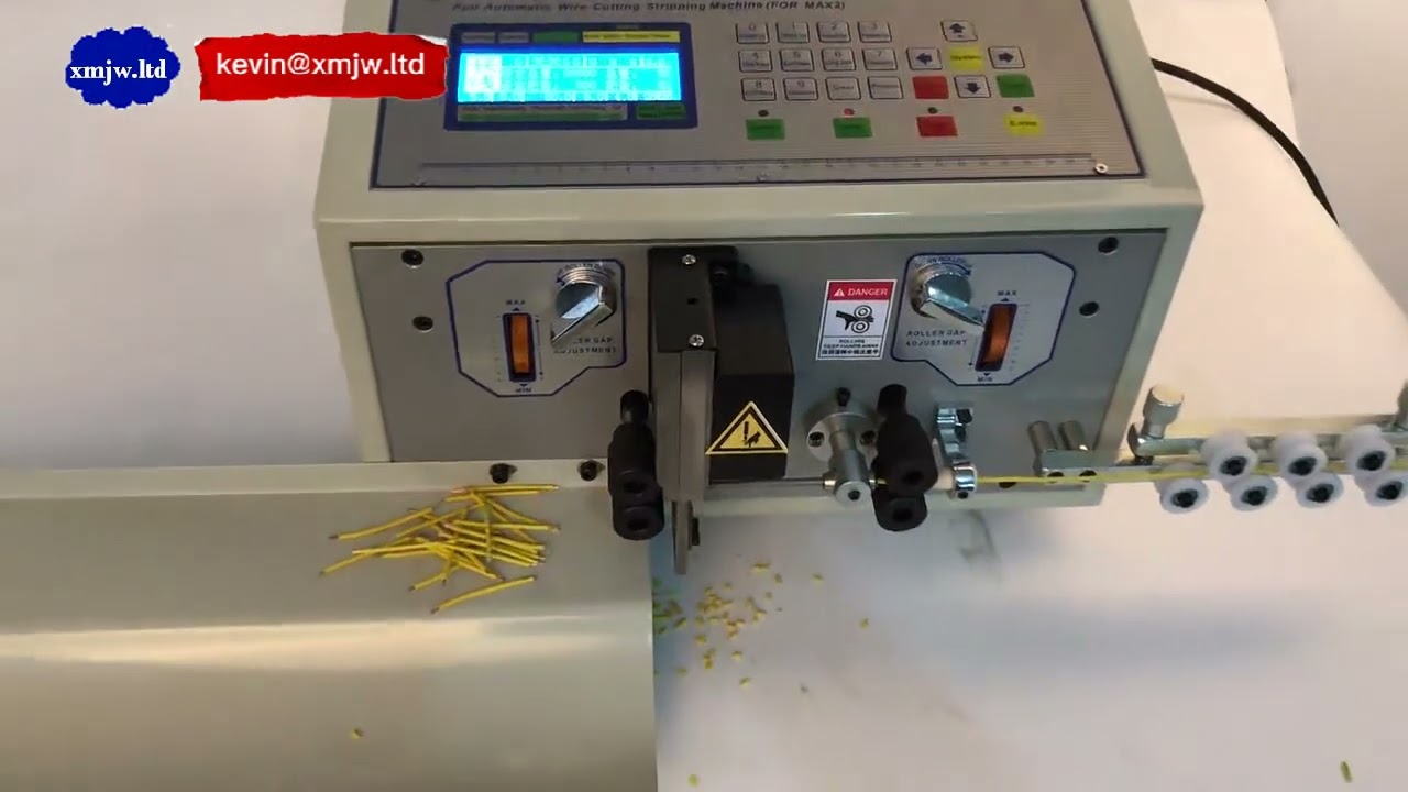 Máquina Automática de Pelado y Corte de Alambre | Alta Precisión Industrial