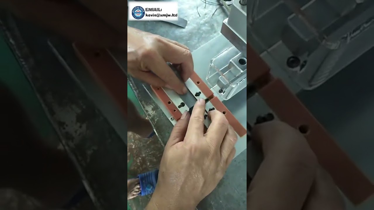 Máquina neumática de crimpado IDC para cables FFC 8P-64P | Prensa de punzonado de alambre