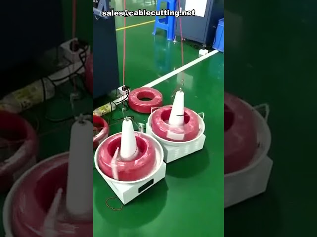 Alimentador Rotatorio de Bobinas de Alambre | Sistema de Manejo de Carretes M-P-4
