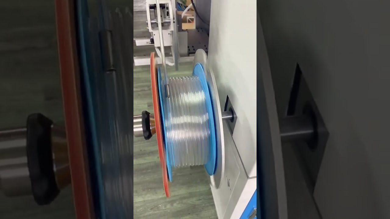 Potente Bobinadora de Tuberías con Clasificación y Corte Automático para Varios Tubos