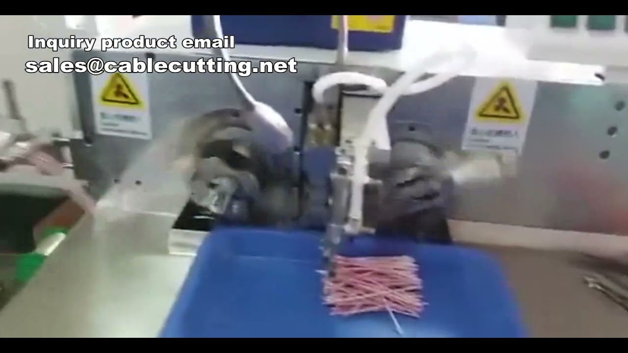 Máquina Automática para Inmersión y Pelado de Cables | Equipo de Procesamiento Eficiente