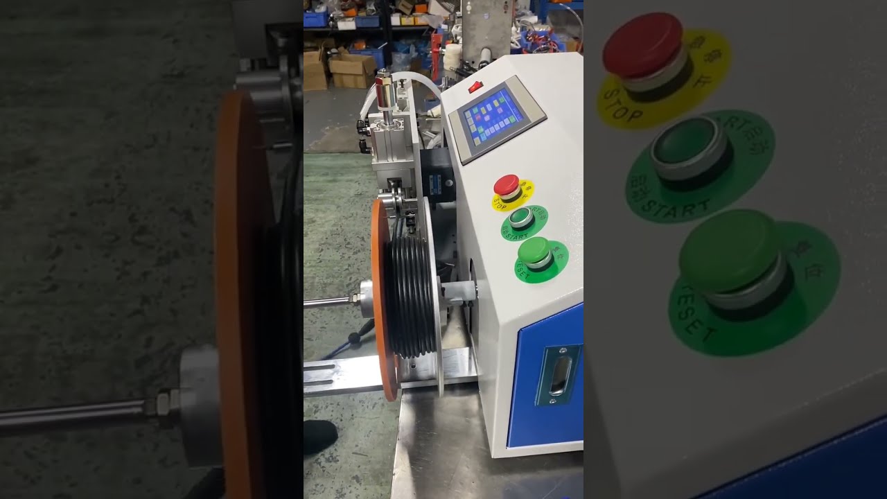 Máquina Automática de Conteo, Clasificación, Corte, Bobinado y Enrollado de Cables: Precisión Total