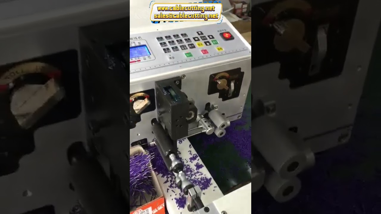 Máquina Peladora con Corte, Pelado y Torsión para Cables Industriales
