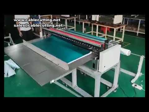 Máquina cortadora de tela no tejida meltblown, film plástico autoadhesivo y papel kraft | Alta precisión