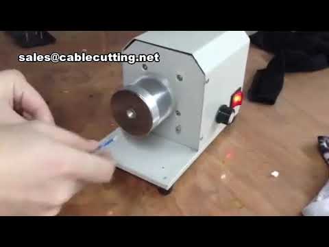 Máquina Automática para Pelar y Torcer Cables