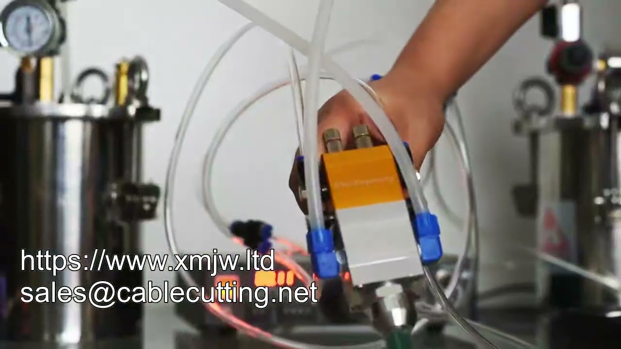 Dispensador Semiautomático de Resina Epoxi de Dos Barriles para Pegamento AB - Máquina de 2 Tipos