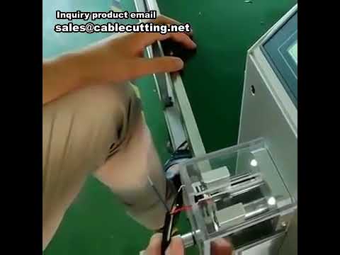 Máquina Automática para Pelar Cables Coaxiales | Peladora de Cable Coaxial Automática