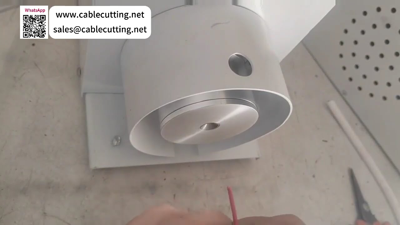 Máquina Pelacables y Trenzadora Eléctrica para Cable 16 AWG - Proceso de 5 mm