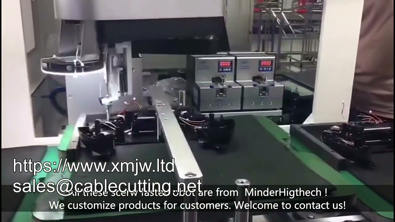 Máquina automática de apriete de tornillos de sobremesa | Atornilladora automática con alimentador de tornillos