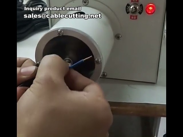 Máquina Peladora y Trenzadora de Cables Manual | Herramienta de Pelado y Torsión