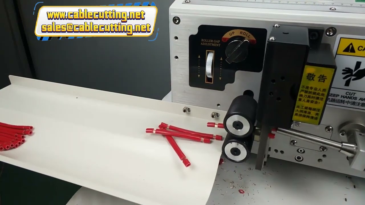 Máquina Cortadora y Peladora de Cables de Cobre para 10mm² - Pelacables Industrial Eficiente