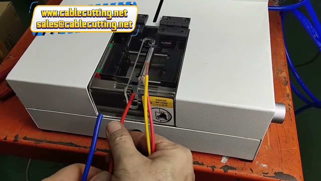Máquina Neumática Pelacables: Pelado Completo y Medio sin Ajuste de Cuchilla para Diferentes Calibres
