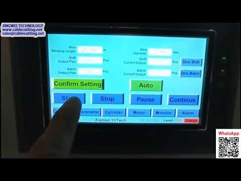 Máquina Automática de Bobinado y Atado de Hilo para Cortacéspedes en Empaque Cardado