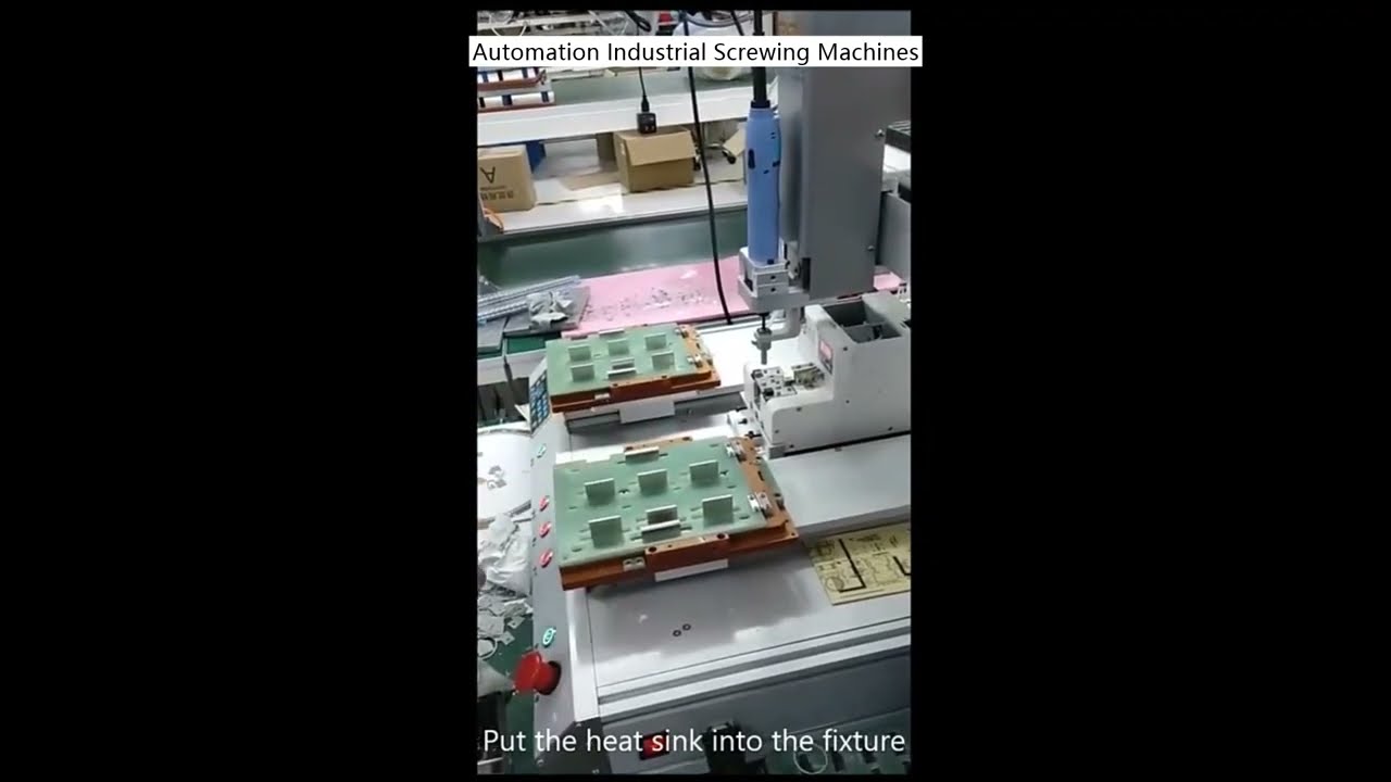 Máquinas Automáticas de Atornillado Industrial para Ensamblaje de Alta Precisión