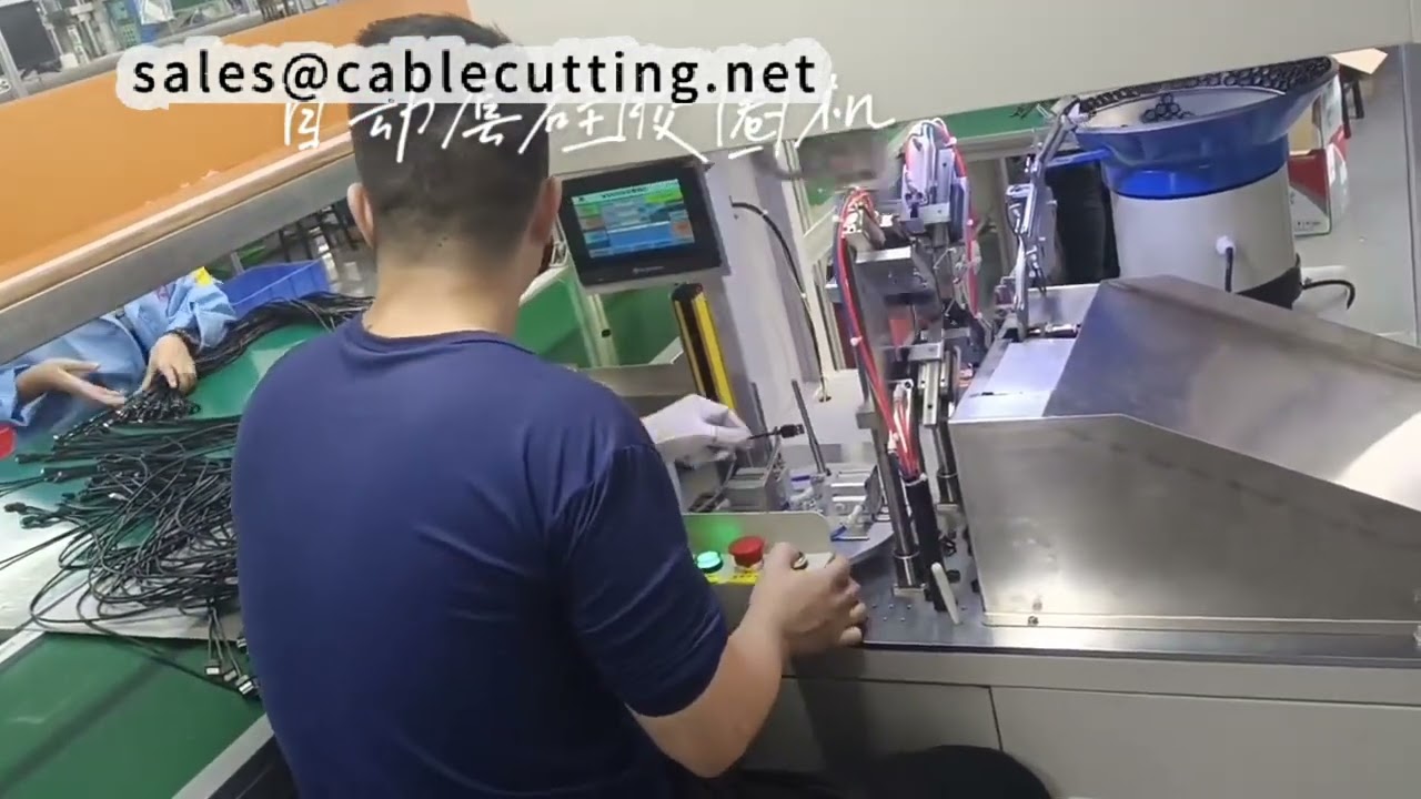 Demo: Máquina Automática de Alta Velocidad para Inserción de Anillos de Silicona