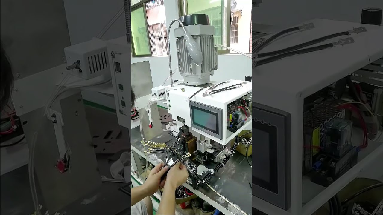 Máquina Horizontal de Terminales de Tira Continua 3T | Equipo de Fábrica Automatizado